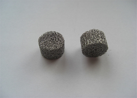 14*10mm 14*5mm Terkompresi Rajutan Wire Mesh 1.1mm Salju Busa Lance Mesh Filter