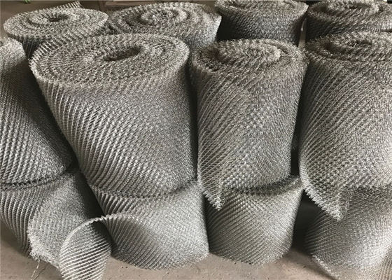 Nikel Rajutan Wire Mesh 4 * 5mm Lubang Mesh Lebar 500mm Untuk Filter Cairan Gas Gas