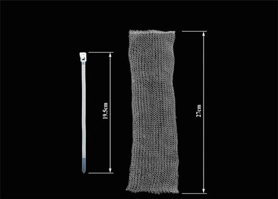 Perak Stainless Steel Rajutan Mesh 5ft 10ft Struktur Besar Laundry Mesh