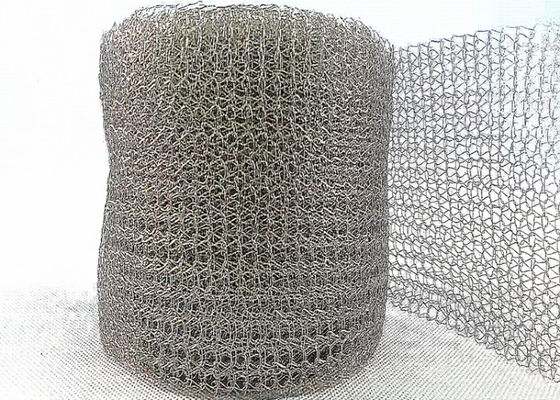 Perak Stainless Steel Rajutan Mesh 5ft 10ft Struktur Besar Laundry Mesh