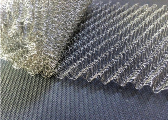 310SS Gas Liquid Filter Mesh Corrugated / Crimped 4mmx5mm Lubang 0.28mm Untuk Sistem Pembuangan