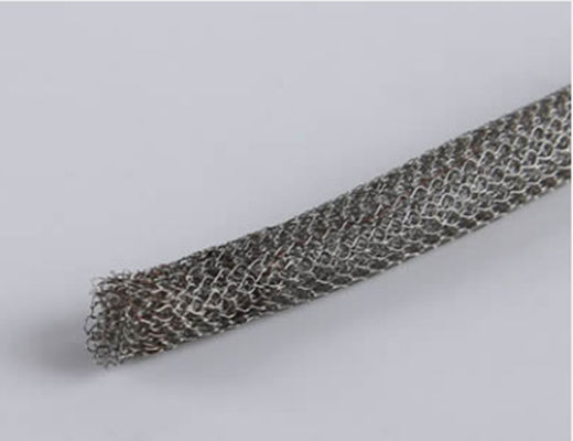 Cylinder Knitted Woven Wire Mesh Washers Terkompresi 30m untuk EMI Shielding