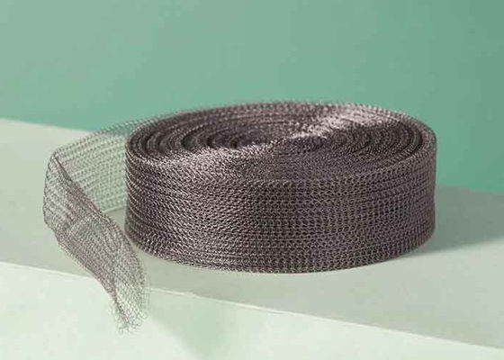 3mm-10mm Tembaga Murni Rajutan Mesh Tahan Korosi OEM Shielding Wire Mesh