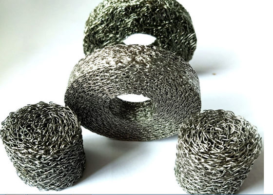 SS304 SS316 Mesh Filter Exhaust Mesh Gasket Bentuk Kustom ISO9001 Disetujui