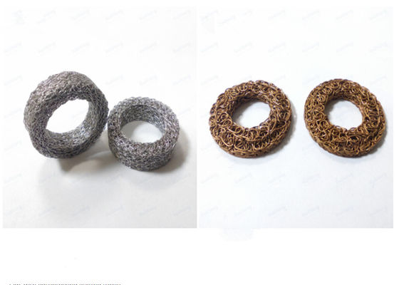 20 mikron Titanium Stainless Steel Rajutan Wire Mesh Gas Liquid Filter Mesh