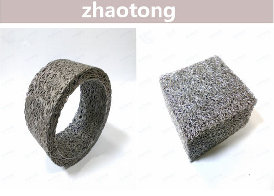 20 mikron Titanium Stainless Steel Rajutan Wire Mesh Gas Liquid Filter Mesh