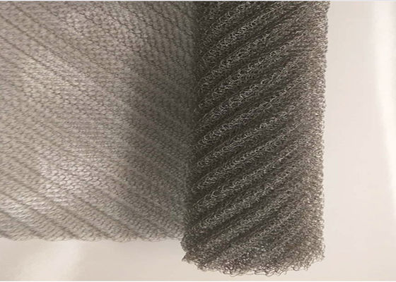 316L Rajutan Wire Mesh Twin Wire / Dogan Wire 0.18mm Dia 38mm Lebar Untuk Isolasi Termal
