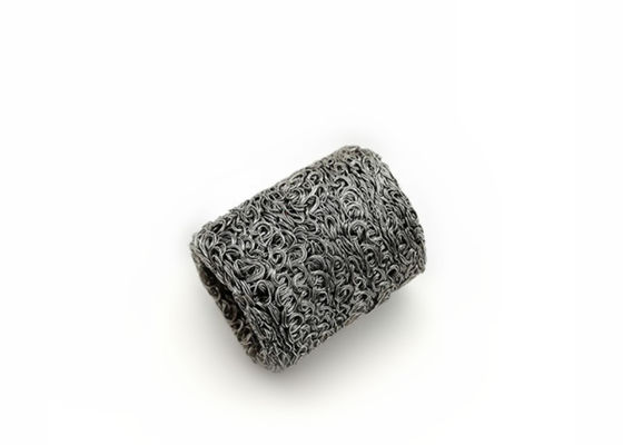 Dia 40 * 20mm Cylinder Knitted Wire Exhaust Mesh Gasket Support Rings Tahan Alkali