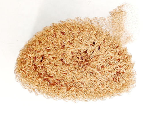 Rajutan Tembaga Wire Mesh Tape 0.23mm 100mm Lebar 95% Filter