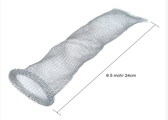 SS 304 Filter Mesh Bags 50ft 100ft 3cm - 1m Ketahanan Abrasi