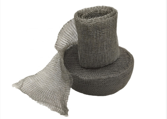 Disesuaikan Tembaga Merah Murni Rajutan Mesh 1.3m Stopper Blocker Bentuk Bergelombang