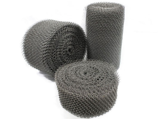Stainless Steel Rajutan Mesh Fabric 0.20mm Dia OEM Untuk Membersihkan