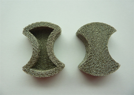 Rajutan Wire Mesh Washer Kawat Baja Stainless 0.12mm 35mm Elastis Core Clad ISO9001