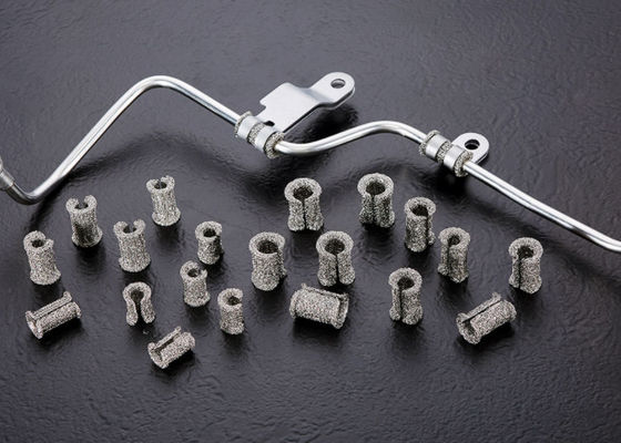 0.2mm Lubang Persegi Rajutan Wire Mesh Gasket Untuk Shock