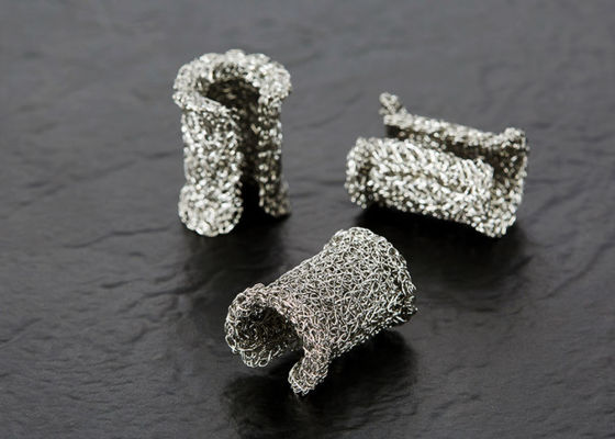 0.2mm Lubang Persegi Rajutan Wire Mesh Gasket Untuk Shock