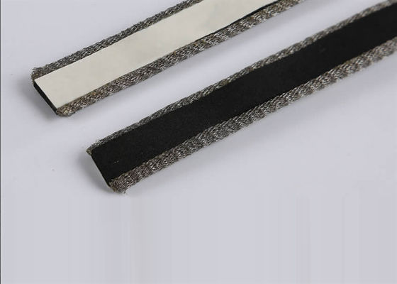 0.10mm Rajutan Wire Mesh Gasket Untuk Perisai, Tahan Suhu Tinggi