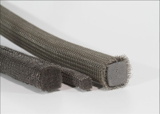 0.10mm Rajutan Wire Mesh Gasket Untuk Perisai, Tahan Suhu Tinggi