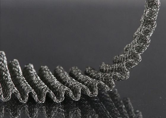 Sesuaikan Metal 30mm Rajutan Stainless Steel Mesh Emi Shielding