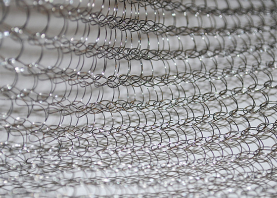 Stainless Steel 316 310s Rajutan Mesh Kain Lebar 50cm