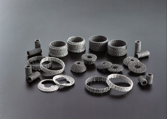 5-300um Od 350mm Rajutan Wire Mesh Gasket Tinggi 3-120mm Filter Kantong Udara