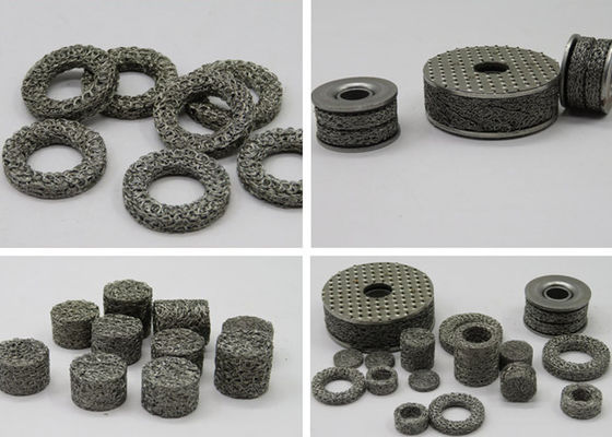 Sus304 Rajutan Wire Mesh Filter Untuk Pistol Air Tekanan Tinggi