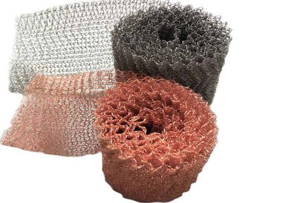 0.2mm Ss Rajutan Wire Mesh Membuat Bantalan Demister Dan Gasket Terkompresi