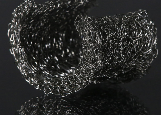 High Level Metal Dia 25mm Compressed Rajutan Wire Mesh Untuk Mobil