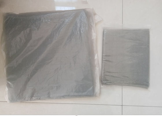 Stainless Steel 304 Rajutan Wire Mesh Diameter 0,006 "0,008" Untuk Filter