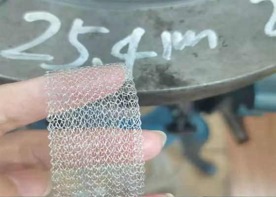 2.5CM Baja tahan karat Genggam Wire Mesh Roll untuk layar