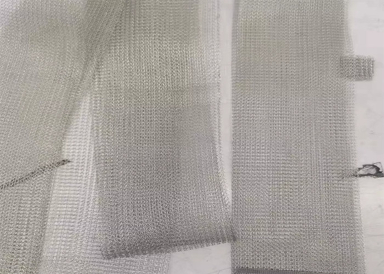 100% Disesuaikan 38mm Lebar Rajutan Wire Mesh Tembaga Untuk Filter Cairan Gas