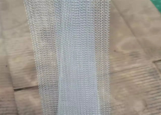 Multifungsi Rajutan Stainless Steel Wire Mesh Lebar 400mm 0.11mm