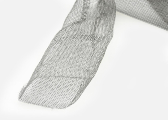 Ss 304 Gas Liquid Rajutan Filter Wire Mesh Untuk Pemisahan Air Minyak