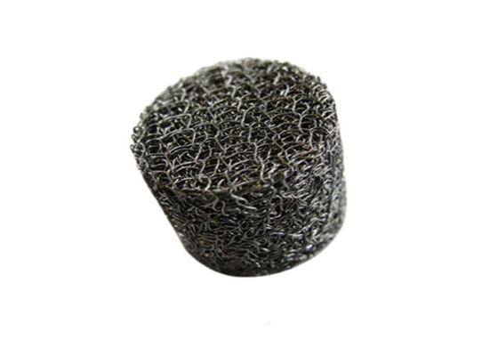 Stainless Steel Compressed Dia 35mm Wire Mesh Gasket Untuk Pemisahan Minyak Dan Gas