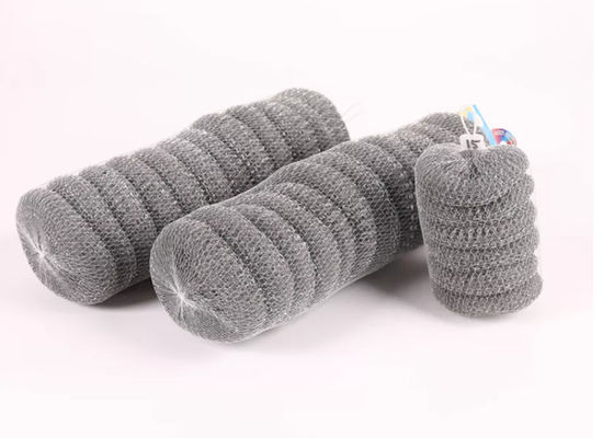 Spiral Scrubber Cleaning 316 Bola Penggosok Stainless Steel Untuk Dapur