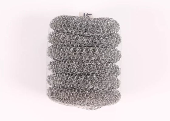 Spiral Scrubber Cleaning 316 Bola Penggosok Stainless Steel Untuk Dapur