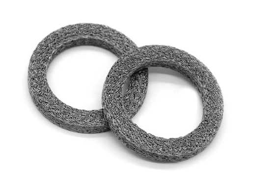 Sus 2mm Ukuran Rajutan Stainless Steel Mesh Lebar 22mm Untuk Filter Cairan Gas