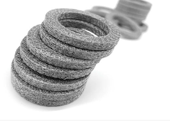 Perak Kuning Stainless Steel Plain Dipakaikan Wire Ring Mesh Customzied Diameter 5-300mm