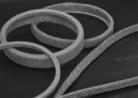 Sesuaikan 310s Rajutan Wire Mesh Gasket Diameter 0.23mm Untuk Emi Shielding