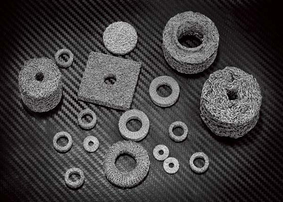 Aisi 310s Compressed Knitted Wire Mesh 0.18mm Diameter 20-500mm Tebal