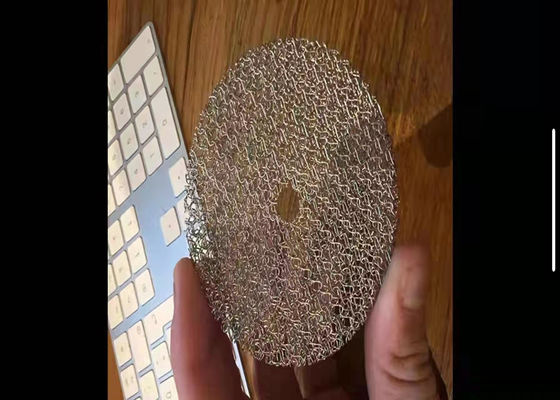 Filter Wire Mesh Industrial dengan Lubang Bulat 2*2mm dan Sampel