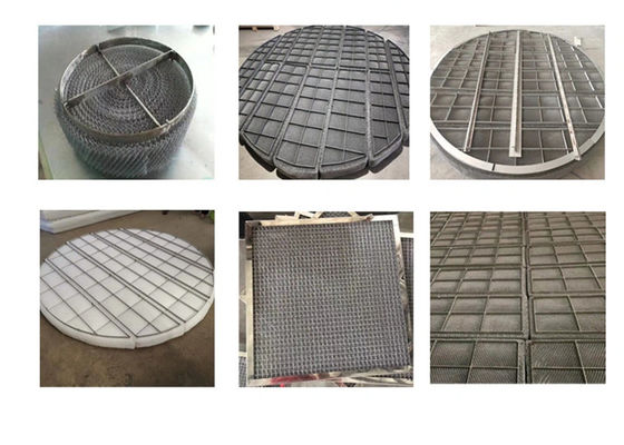 Wire Diameter 0.08 - 0.5 mm Compressed Wire Mesh untuk jenis Industri Filtrasi