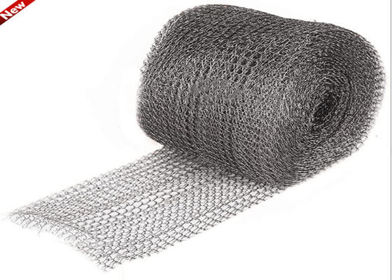 Din En 10204 Standar Wire Mesh Rajutan Untuk Pemisah Liguid Gas Demister Pad