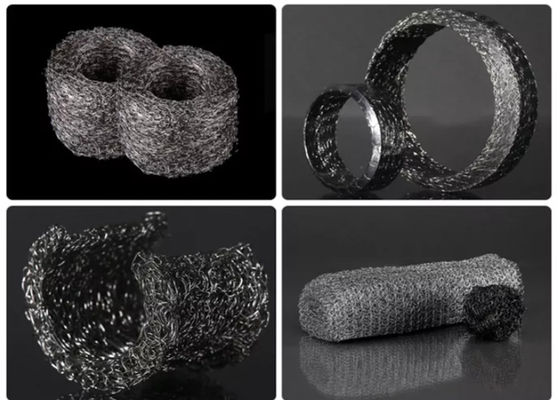 200 Mikron Wire Mesh Rajutan Terkompresi 304 316 Stainless Steel