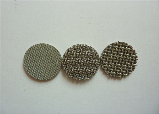 5 - 100μM Sintered Wire Mesh Filter Screen Antacid Untuk Industri Wadah Kuarsa
