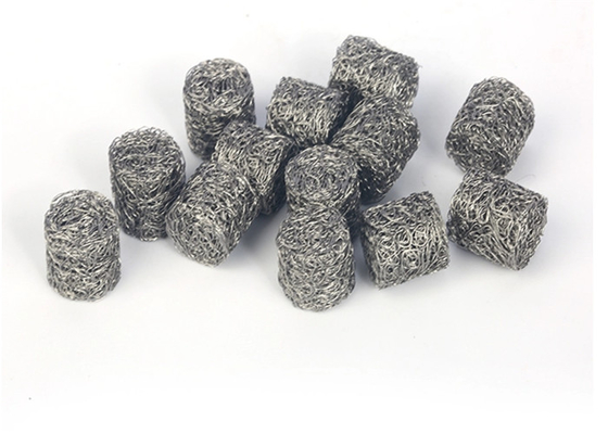 14*10mm 14*5mm Terkompresi Rajutan Wire Mesh 1.1mm Salju Busa Lance Mesh Filter