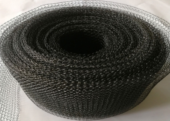 99% Filter Rajutan Stainless Steel Mesh 25-400mm Sampel Tersedia