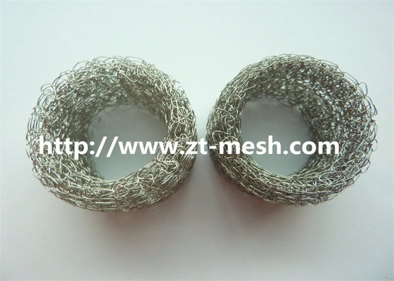 18*11.5*10mm Filtering Knitted Wire Mesh Solusi Utama India Untuk Aplikasi Silinder