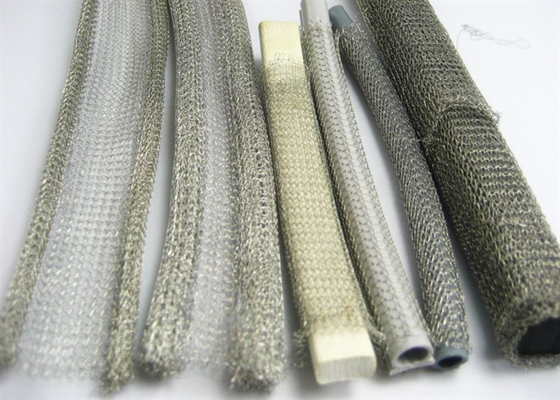 Bentuk Tabung Tembaga Kaleng Rajutan Mesh Perisai Diameter 3mm Untuk Mekanik