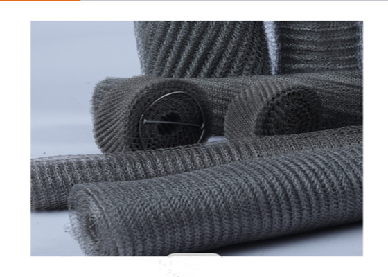 3 * 3mm Ukuran Kain Rajutan Tembaga Mesh Untuk Filter Cairan Gas Stainless Steel