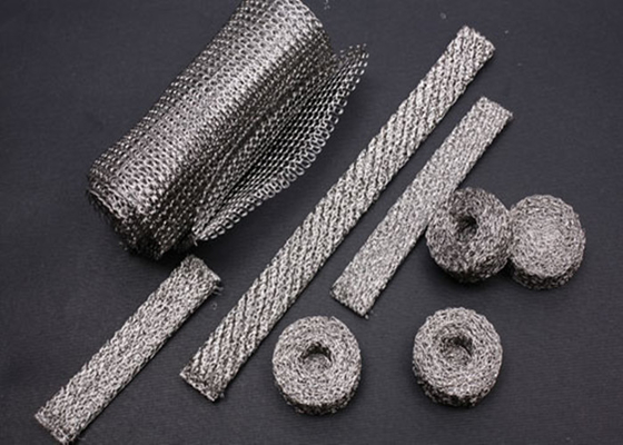 0.15mm Rajutan Wire Mesh Tape 304 430 904l Inconel Monel Stainless Steel